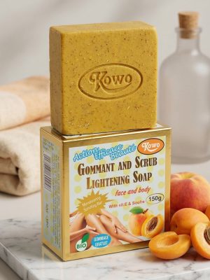 Savon Gommant clat Abricot Soufre Vitamine E