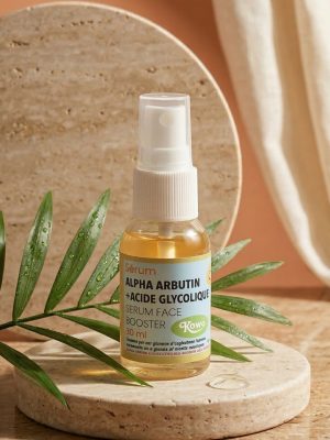 alpha Arbutin et acide glycolique