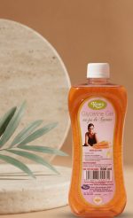 glycerine gel au jus de carotte