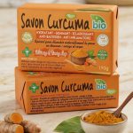 Savon Curcuma Bio — Anti-Boutons, Éclat & Fermeté