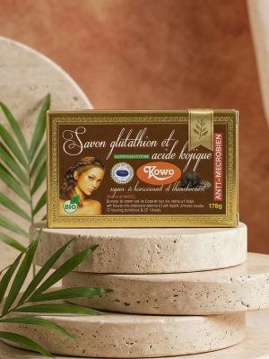 savon glutathion et acide kojique